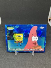 2025 Topps Chrome Sapphire Spongebob #71 The Inner Machinations of my Mind