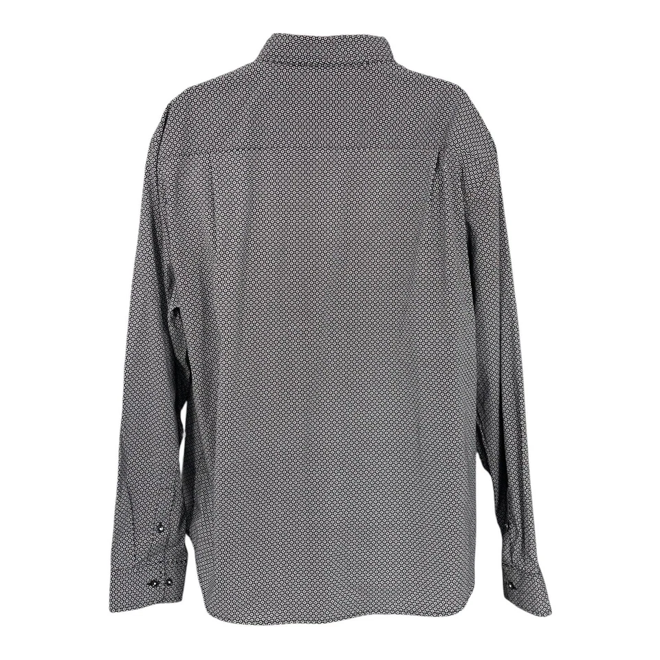 Camisa Preppy Caballeros Outfitters Hombres Geométrica Carrera Flor Algodón Talla 2X Foto 2 de 4