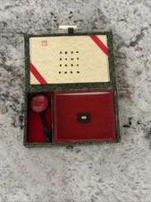 Vintage Micro Engraving With Magnifying Glass And Original Print of Design