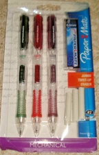 Paper Mate Clearpoint 0.5mm Color Block Mechanical Pencil #2 Lead NIP