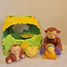 Fisher Price Click Clack Amazing Animals Monkey Friends Tote 2006 Complete 