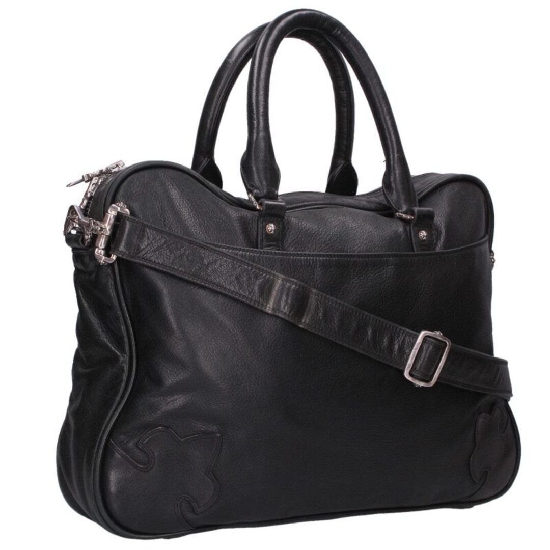 Chrome Hearts BRF CLL TRBK STRP Strapped Leather Brief Bag Men's Used 260e937e36 thumbnail 2