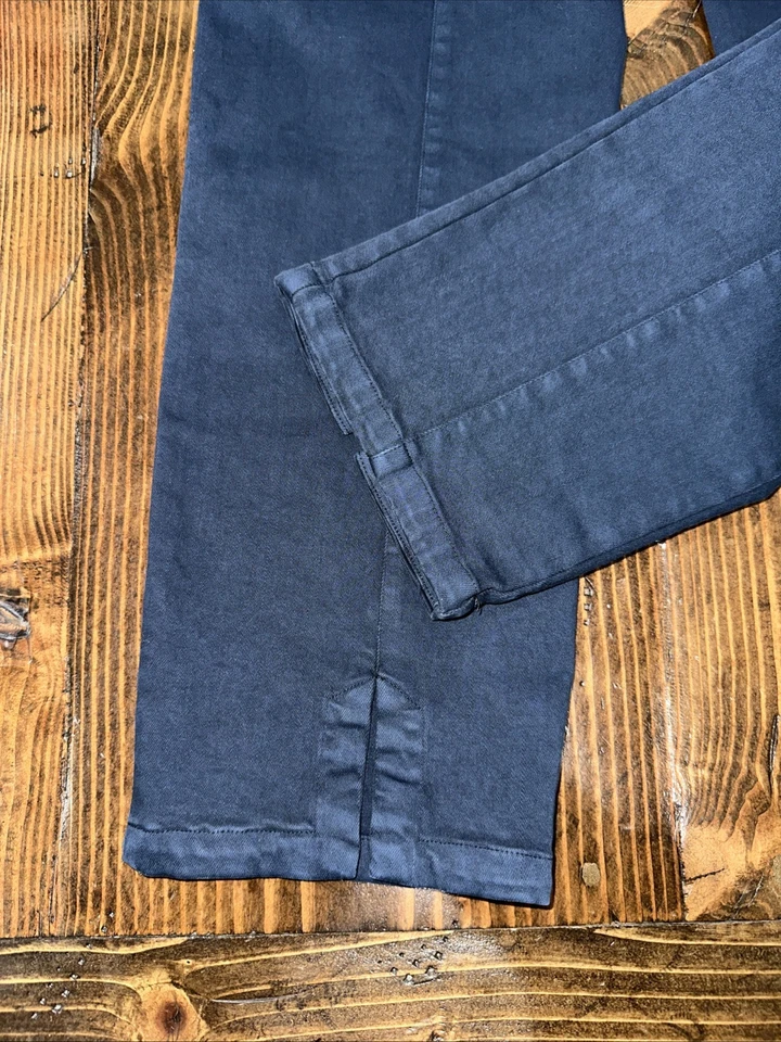 Jarbo женщин 2-12 Pallas назад разрез джинсовой ткани брюки эластичной темно-синий новый с ярлыками - Изображение 4 из 4