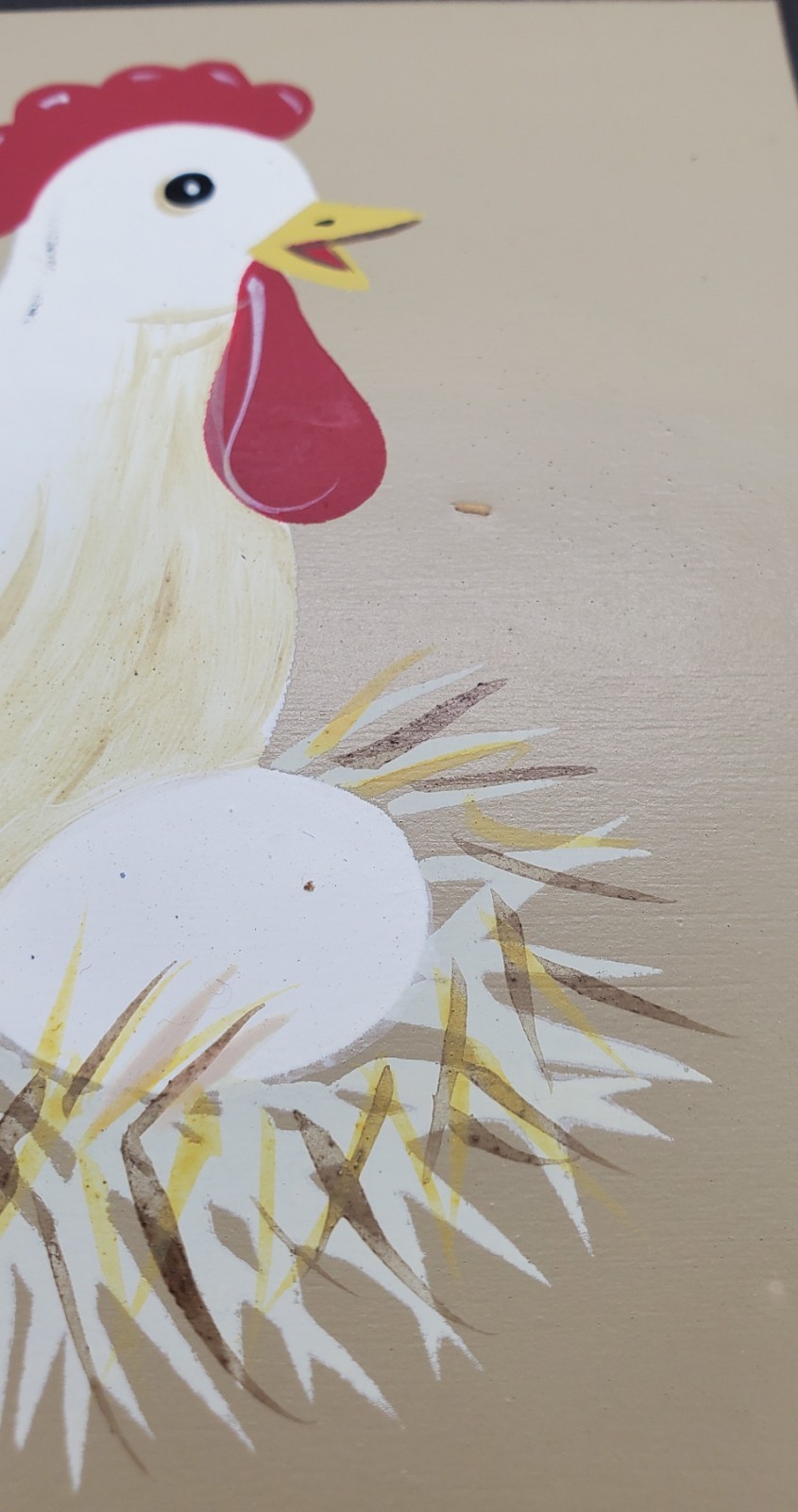 FRESH EGGS 25c Rustic Farmhouse Shabby Primitive Chicken Hen Country Wood Sign