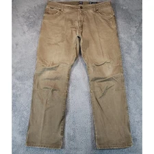 Kuhl Rydr Pants Men 40x32 Khaki Ripstop Canvas Hiking Outdoor Patina Dye Stretch