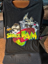 Vintage Space Jam Tune Squad T-shirt 3X Looney Tunes Speckled Bugs Bunny