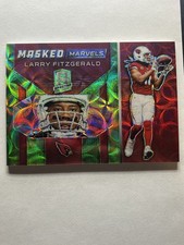 2019 Panini Spectra Larry Fitzgerald Green Scope /30 Masked Marvels MM-2