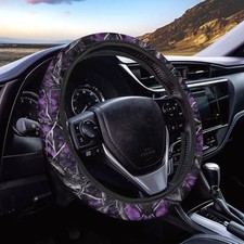 Purple Camo Hunting Car Steering Wheel Cover Universal Car Purple Camo Hunting Purple Camo Hunting Car Steering Wheel Cover Universal Car Purple Camo Hunting