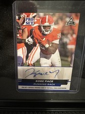 2022 Leaf Pro Set Draft - Autographs Kobe Pace #PSA-KP1 (AU, RC)