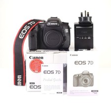 Canon EOS 7D Camera Body Only Boxed 28,977 Shots Refurbished +12 Month Guarantee