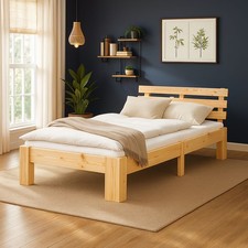 Lit 90x200 cm en bois massif
