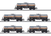 MäRklin Ho 46465 Chlorgaskesselwagen-Set Vtg
