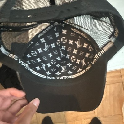 【美品】LOUIS VUITTON☆モノグラム　希少　BB　キャップ　帽子 Louis Vuitton Monogram Brown Mesh Adjustable Women's Baseball Cap