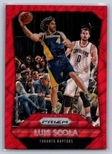 Luis Scola 2015-16 Panini Prizm #111 Ruby Wave Prizm /350