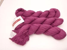 3 Hank Valley Yarns Granville cotton wool blend raspberry sorbet