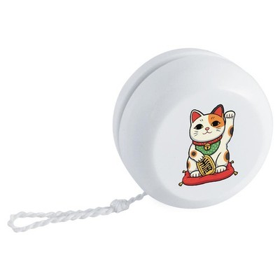 'Maneki Neko Cat' Retro Style Yo-Yo (YY00052631)