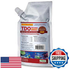 Reed Mariculture TDO Chroma Boost 3 Oz Reef Nutrition Pellet Aquarium Fish Food