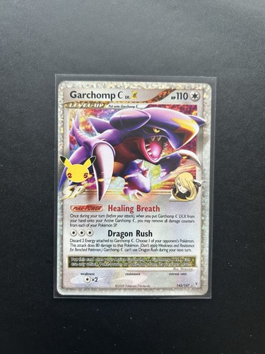 Pokémon TCG Garchomp C LV.X Ultra Rare Card 145/147 Celebrations