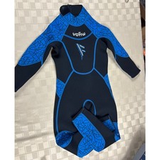 VOFIW  Blue / Black  Size 4  Kid  s Unisex Wetsuit