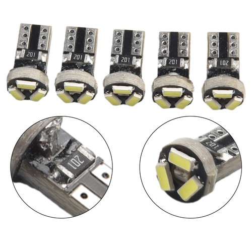 Upgrade your Car Dashboard Lighting with T5 White LED Bulbs Pack of 10 - Picture 5 of 21