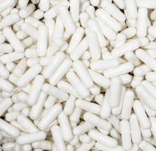 1,500 Count Size 00 White Empty Gelatin Pill Capsules gel caps