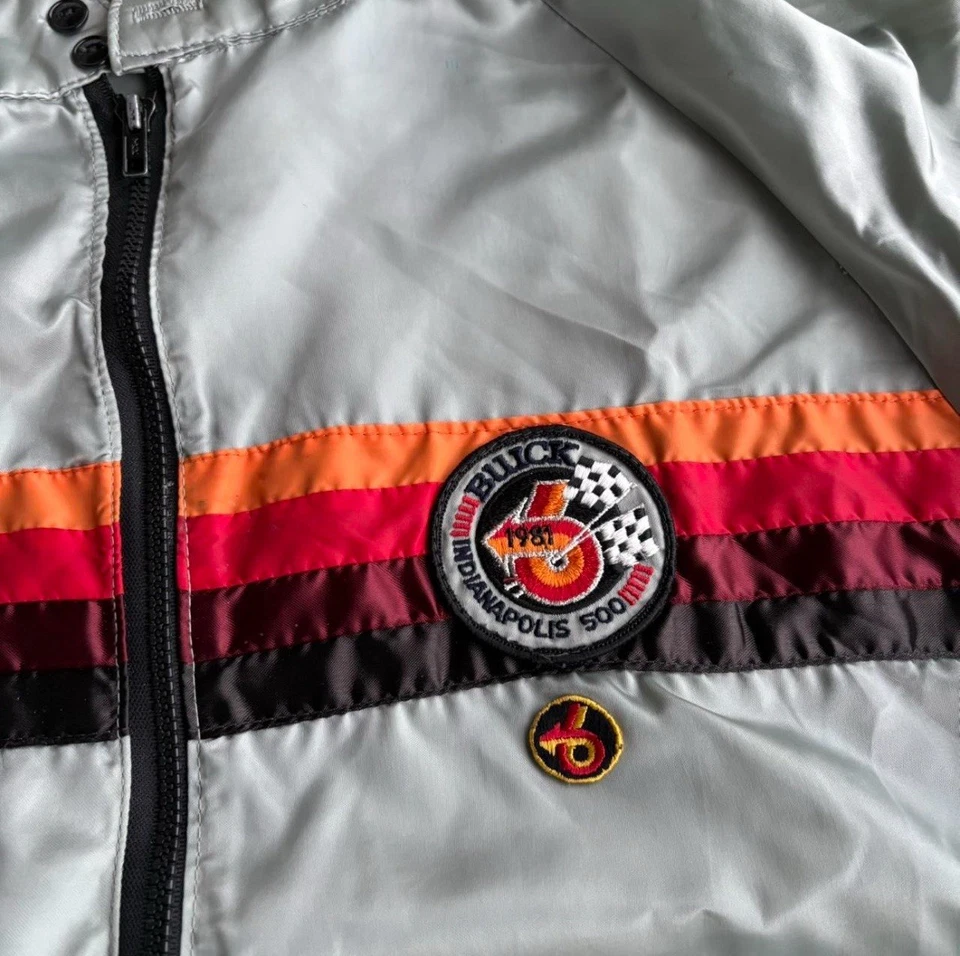 Chaqueta de carreras de colección Buick Medium 1981 Indianapolis 500 Horizon Racing EE. UU. Foto 2 de 4