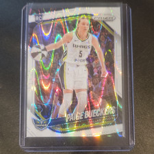 Panini Prizm WNBA 2025 Paige Bueckers Dallas Wings Rookie #5 White Seismic