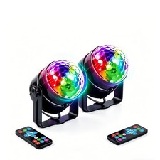 Disco Ball with Remote Strobe Light, DJ Party Lighting for Home Room Dance Bi...