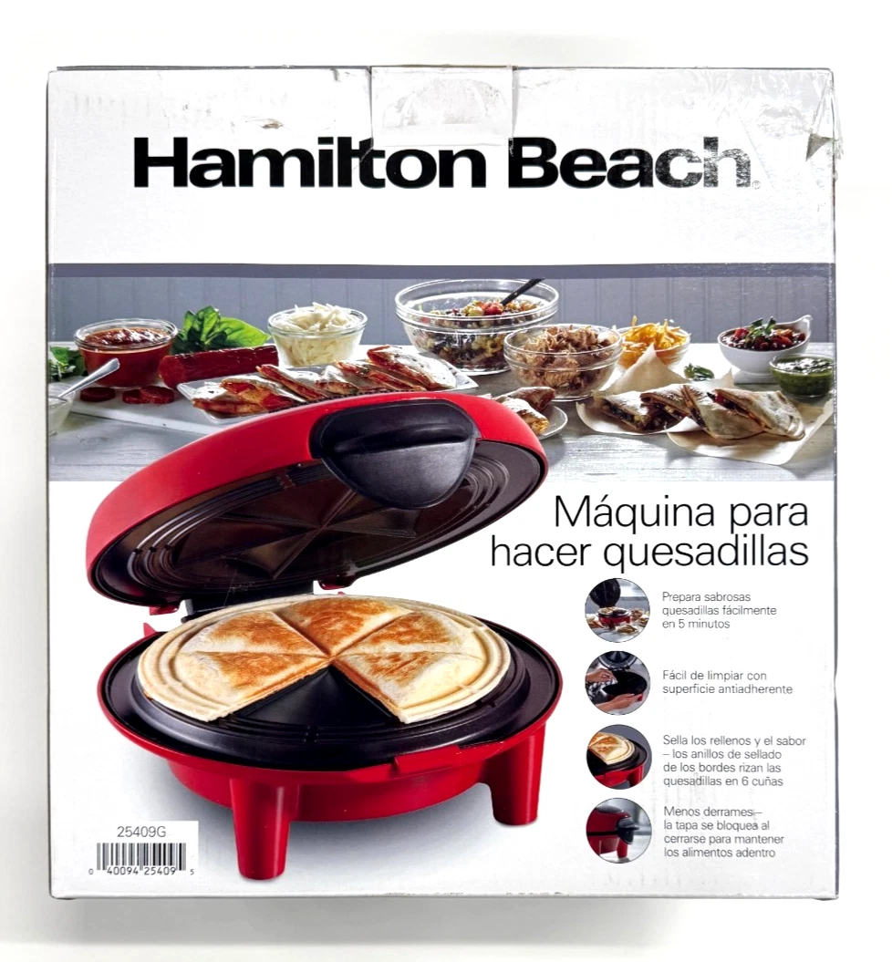 Hamilton Beach 6 Wedge Quesadilla/Sandwich Toast Model