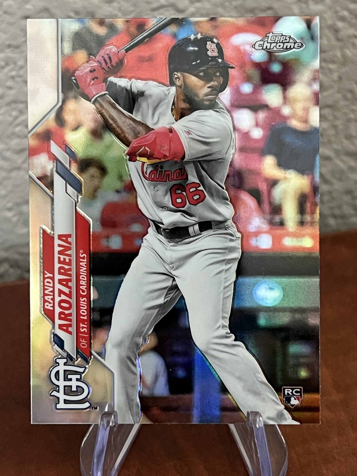 2020 Topps Chrome - Randy Arozarena #49 (RC) Refractor