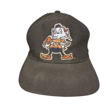 Vintage Apex One NFL Pro Line Cleveland Browns Brownie Elf Hat Snapback Cap 90s