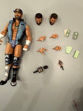 New Japan Pro Wrestling WWE Zack Ryder Figure Many Accessories