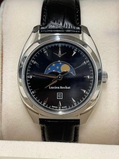 Lucien Rochat Moon Phase Swiss Made come nuovo Full Set UOMO ref. 55217