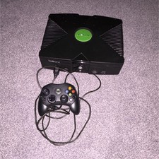 Microsoft Xbox Original Console Black with Wired Controller (READ DESCRIPTION)