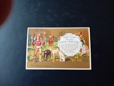 Liebig Old Card Chromo S 188 Chasse  Le Rendez - Vous