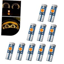 10 Pcs T5 Led Bulb 74 73 37 2721 High Brightness Waterproof Dashboard