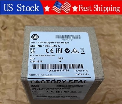 1794IB16 1PCS Brand New Allen-Bradley 1794-IB16 Ser A US Sotck  Fast shipment