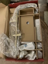 Pfister HSK-70SHWBG Modern Round Retrofit Shower w/ Hand Shower, Slide Bar, Gold