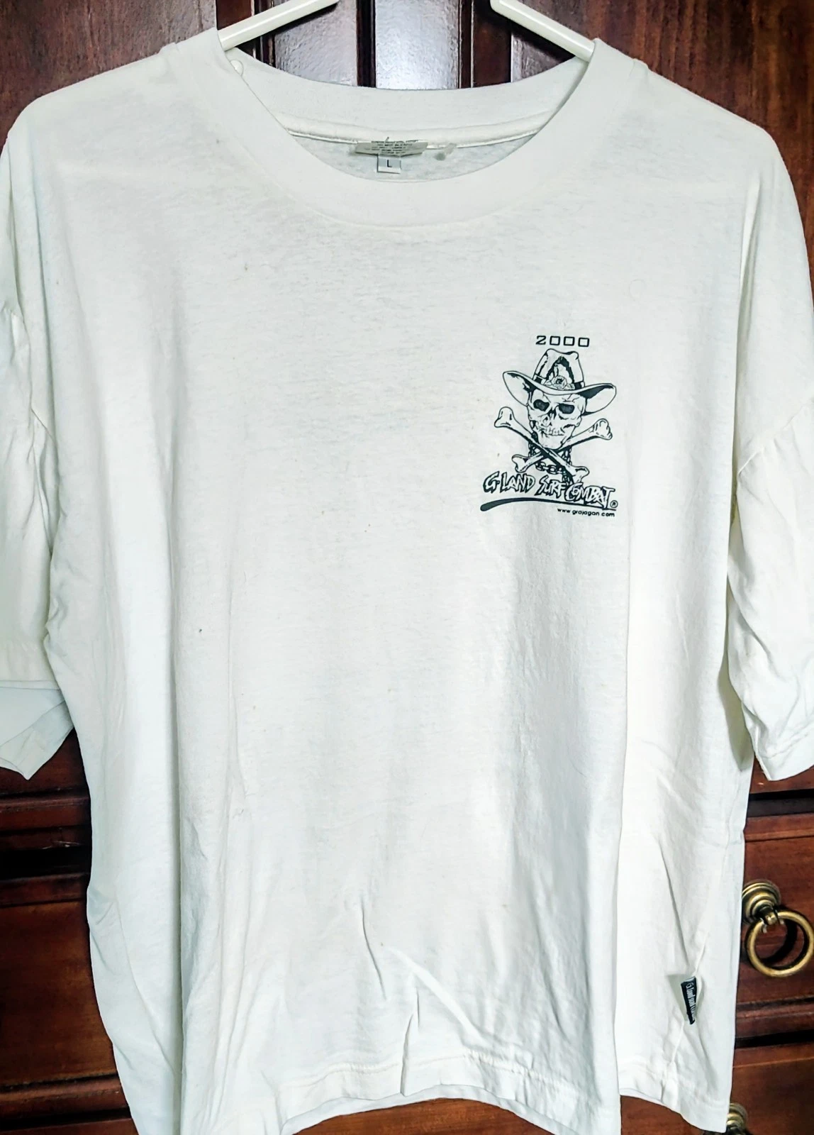 G-Land Surf Camp T-Shirt. Year 2000 Mens Size XL . slightly used.