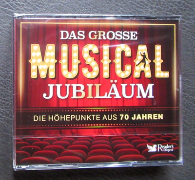 4 CD OVP / NEU - Das grosse Musical Jubiläum Höhepunkte 70 Jahre  Readers Digest