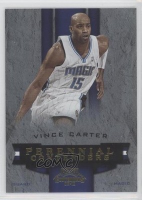 2009-10 Playoff Contenders Perennial Gold 50/100 Vince Carter #10 HOF h8k