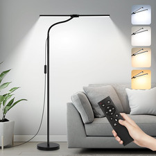 LED Floor Lamp with Remote Control, Bright 18W Floor Lamps for Living Room with
