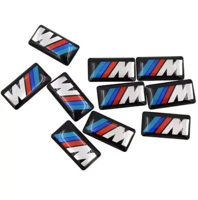 BMW M Felgenaufkleber für Alufelgen Lenkrad Selbstklebend Performanc Emblem