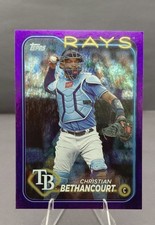 2024 Topps Series 1 - Christian Bethancourt #96 Purple Holofoil /799