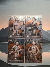 (4) 2025 Topps Chrome WWE Cactus Jack JAKARA, JAIDA, KELANI & LOLA NXT SET 🔥