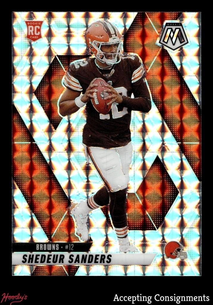 2025 Panini Mosaic Mosaic #302 Shedeur Sanders RC Rookie BROWNS