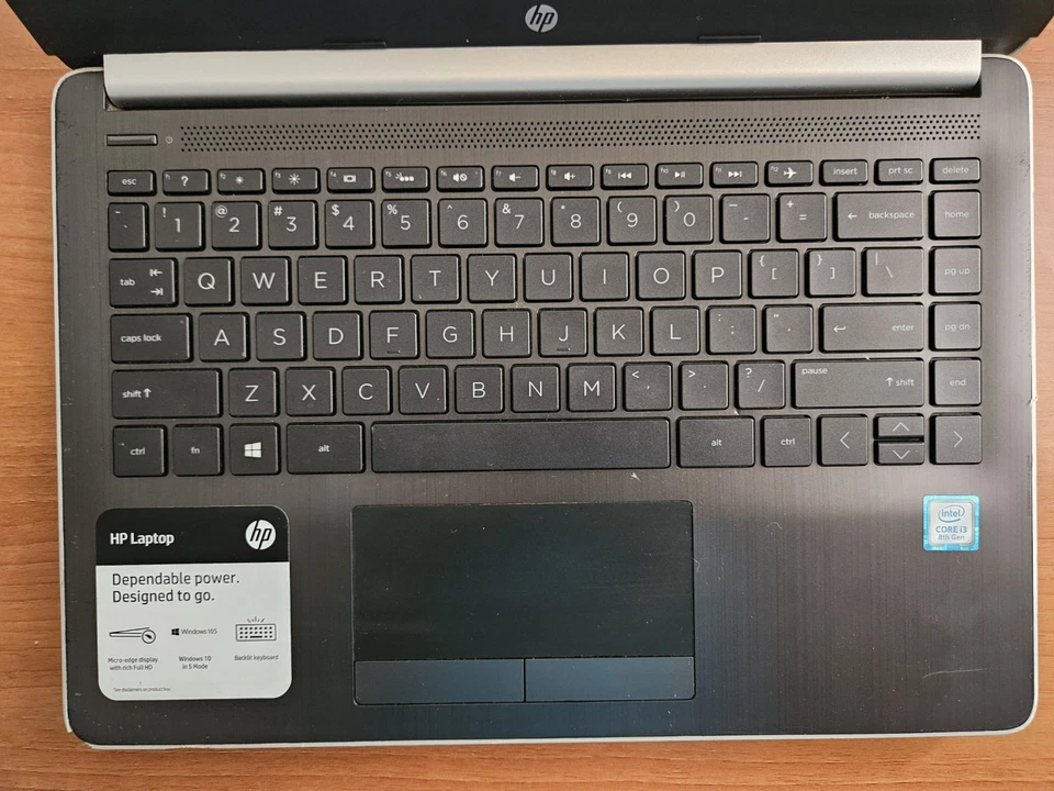 Computadora portátil HP 14-DF0023CL 14 pulgadas repuestos  Foto 3 de 4