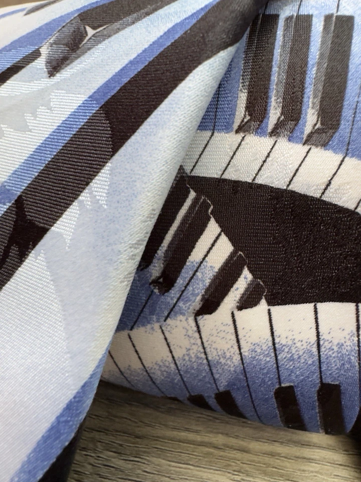 Vintage Addiction Piano Tie Polyester Korea - Image 2 of 4