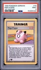 1999 Pokemon GERMAN 1st Edition Base Set Beep Doll - Clefairy Doll 70/102 PSA 9