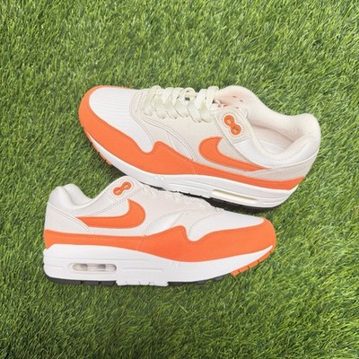 Nike Air Max 1 '87 'Safety Orange' Neutral Grey DZ2628-002 Women's 6.5 Men's 5